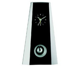 09. Table Clock with Silver Pendulum